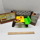Vintage BARBIE LOVES MCDONALDS Playset Replacement Parts  Fence Fryer Table Tray