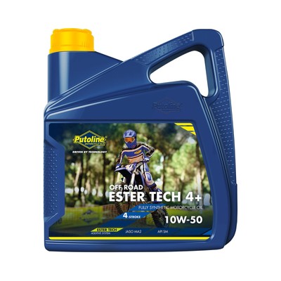 Putoline Öl 4Takt 10W50 4 Liter Motoröl Ester (für: KTM EXC-F 450 4T 17-18 )