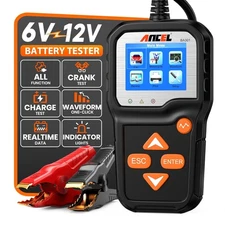 Ancel BA301 Battery Tester 6V 12V Car Analyzer 100 to 2000 CCA Battery Tester US