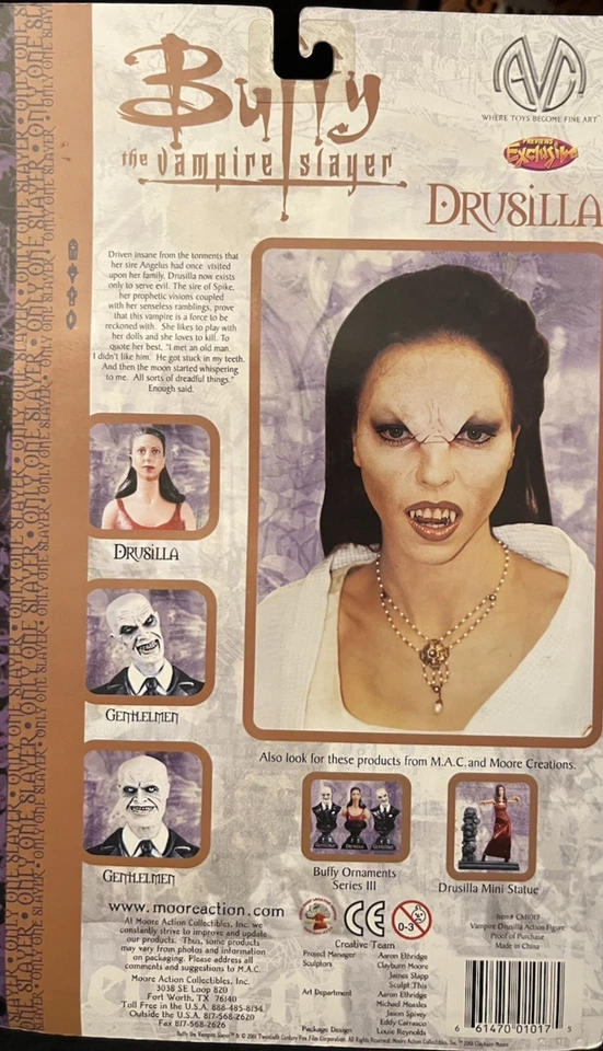 Коллекционные предметы Buffy The Vampire Slayer Vampire Drusilla Moore - Изображение 2 из 2