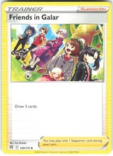 Friends in Galar 140/172 Brilliant Stars BRS NM Pokemon Card TCG