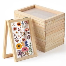 6 Pcs Paper Making Frame Kit - DIY Craft Supplies, 7x5 Inch, Handmade Paper Tool
