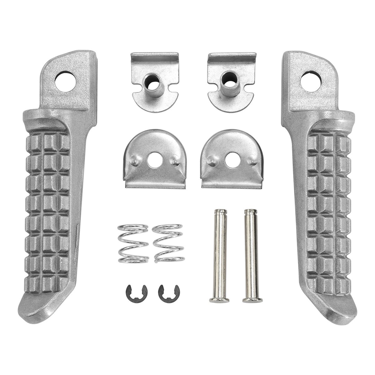 【 24  】 Rear Passenger Foot Pegs Fit For Kawasaki ZX636 2002-2004 Ninja