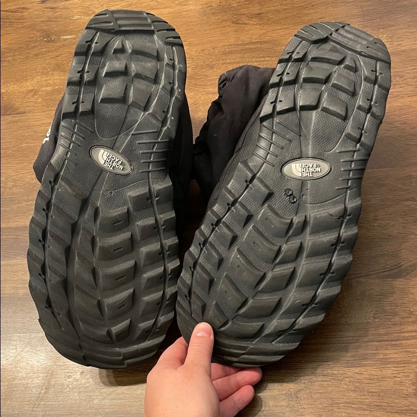 The North Face Black Nuptse 700 Down Puffer Snow Boots Size Men's 10 thumbnail 8