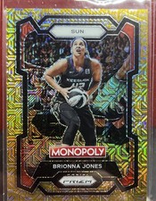 Brionna Jones- 2024 Panini WNBA Monopoly Gold Mill Shimmer Prizm #73/500 Sun