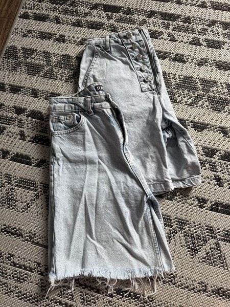 Women Denim Shorts Navy