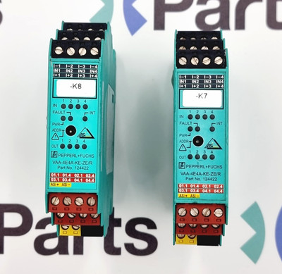 PEPPERL+FUCHS VAA-4E4A-KE-ZE/R Interface Module 124422 (Lot Of 2 Pcs)
