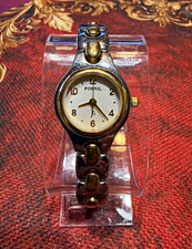 Fossil F2 Women’s Two-Tone Stainless Steel Bracelet Quartz Analog Watch 100m