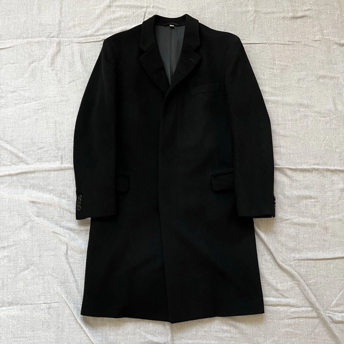 90s HELMUT LANG fly front wool coat 本人期 HELMUT LANG Coats for Men for Sale | Shop New & Used | eBay