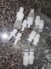 Quick-Disconnect Hose Barb Insert Plastic Quick Connect Male/Female Coupling