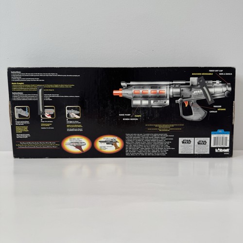 VTG Star Wars Episode 1 Battle Droid Rifle Super Soaker Cosplay 1999 90s NEW - Picture 4 of 11