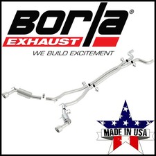 Borla S-type 2.5 Cat-back Exhaust System Fits 2010-2013 Chevy Camaro Ss 6.2l