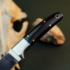 7.7" inch D2 Steel Hunting Knife Full Tang Resin Handle Fixed Blade + Sheath — photo 9