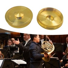 French Horn Cylinder Bottom Cover Replacement Metal Enhances Instrument Sound