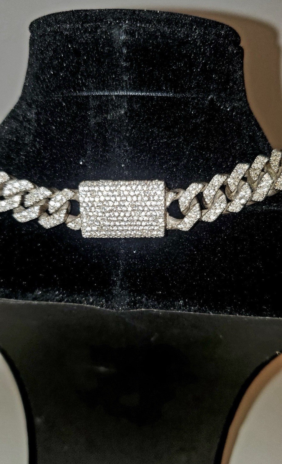 authentic silver chain plus two personalized lett… - image 3