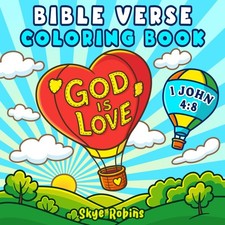 Bible Verse Coloring Book: Simple Christian Scripture Designs for Adults  Teens