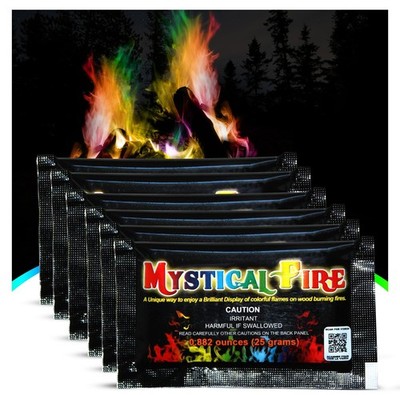 Mystical Fire Color Changing Packets Pits 6 Pack, Multi Coloured