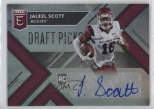 2018 Panini Elite Draft Picks Draft Picks Auto Jaleel Scott #275 Auto un2