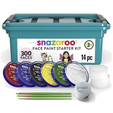 -Glitter Face Paint Set for Creative Fun
