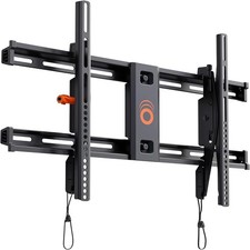 Universal TV Wall Mount for TVs up to 90 - Safely Tilts for Glare-Free Viewing