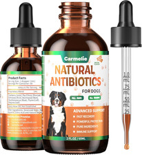 Natural Antibiotics for Dogs - Dog Antibiotics Nutritional Supplements for Skin