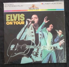 ELVIS ON TOUR Laserdisc LD MUSIC EXCELLENT  GREAT DOCUMENTARY  Q197