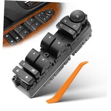 Power Window Switch Driver Side with Power Folding Mirrors Door Lock 20835553