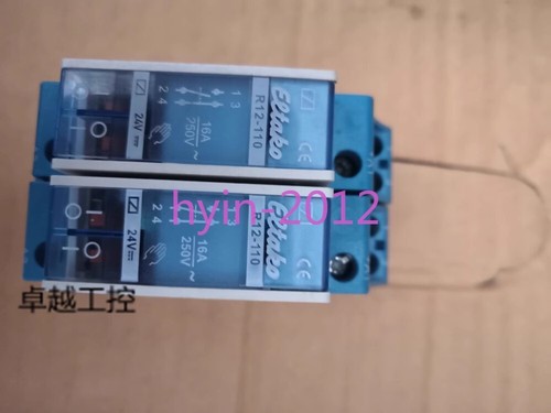 1pcs Used ELTAKO R12-110 Relay R12-110 24VAC - Picture 2 of 2