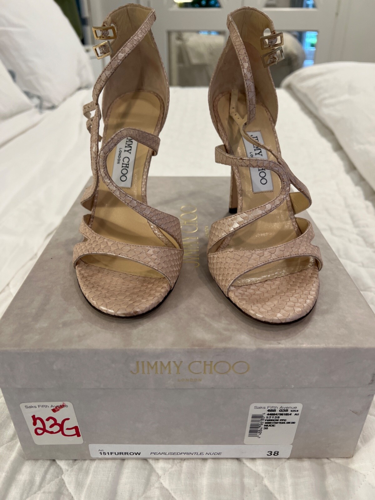 JIMMY CHOO SHOES 37 6 5