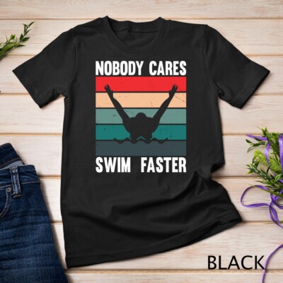 Swimmer Retro Vintage Swim Coach Unisex T-shirt