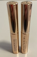 2-Anastasia Beverly Hills Strong Hold Clear Brow Gel Mini Size .085oz/2.5ml