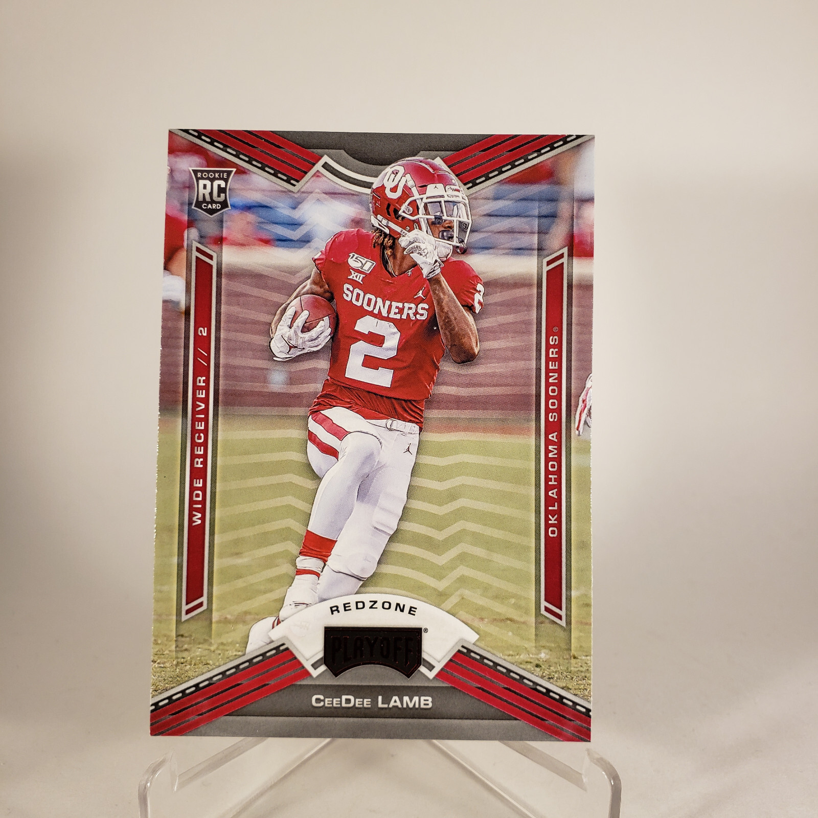 CeeDee Lamb Panini Chronicles Draft Picks Playoff #5 Red Zone