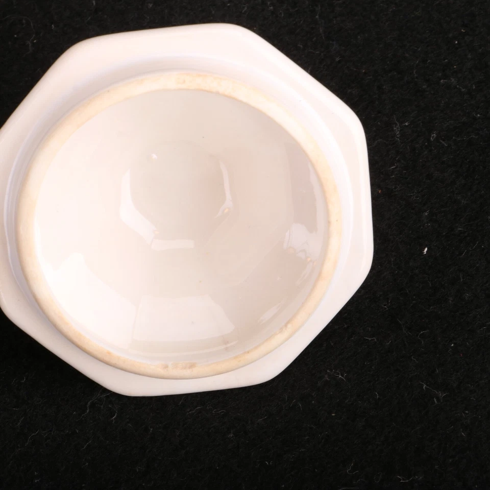 Tapa de azúcar gres blanco patrón geométrico Foto 4 de 4