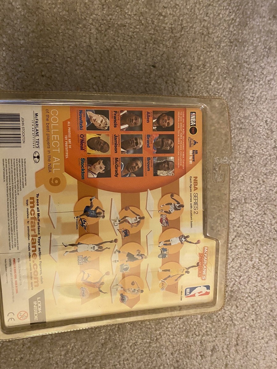 Mcfarlane NBA Series 2 John Stockton Utah Jazz Figure Unopened | eBay
