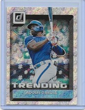 2022 Donruss - Adolis Garcia T-9 Trending - Rapture Parallel - Texas Rangers