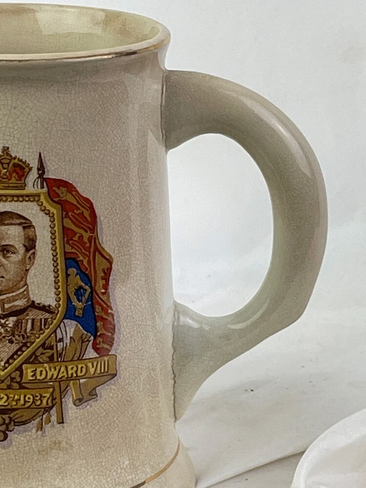 Very COLLECTIBLE: 1937 Prince Edward VIII Coronation mug - Image 4 of 4