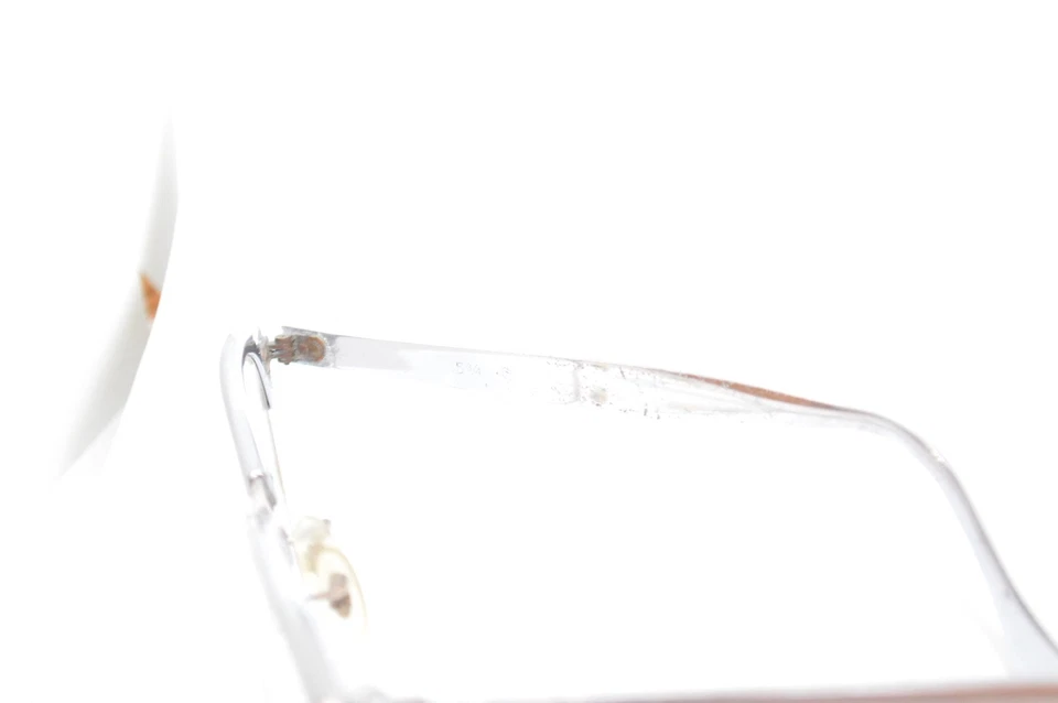 Винтажные очки Cateye 1950-х годов 1/10 12K золото заполненное 5 3/4 отражающий хром - Изображение 3 из 4
