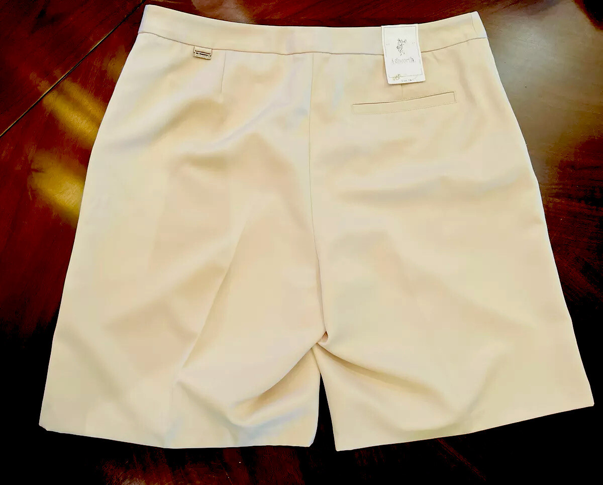 Ashworth Women’s Golf Shorts Beige Size 16 eBay