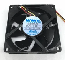 1 PCS  NONOIse Fan G8025E24B2 DC24V 0.30A  80*80*25mm 3 wire cooling fan