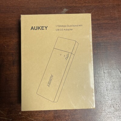 20 x Aukey WF-R12 1750Mbps Dual Band WiFi USB 3.0 Adapter, Brand new Sealed