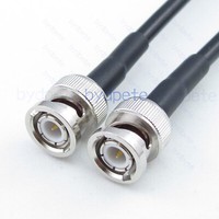 BNC male to BNC plug RG58 Coax Coaxial Cable Kable 50ohm RF for CCTV Camera lot 