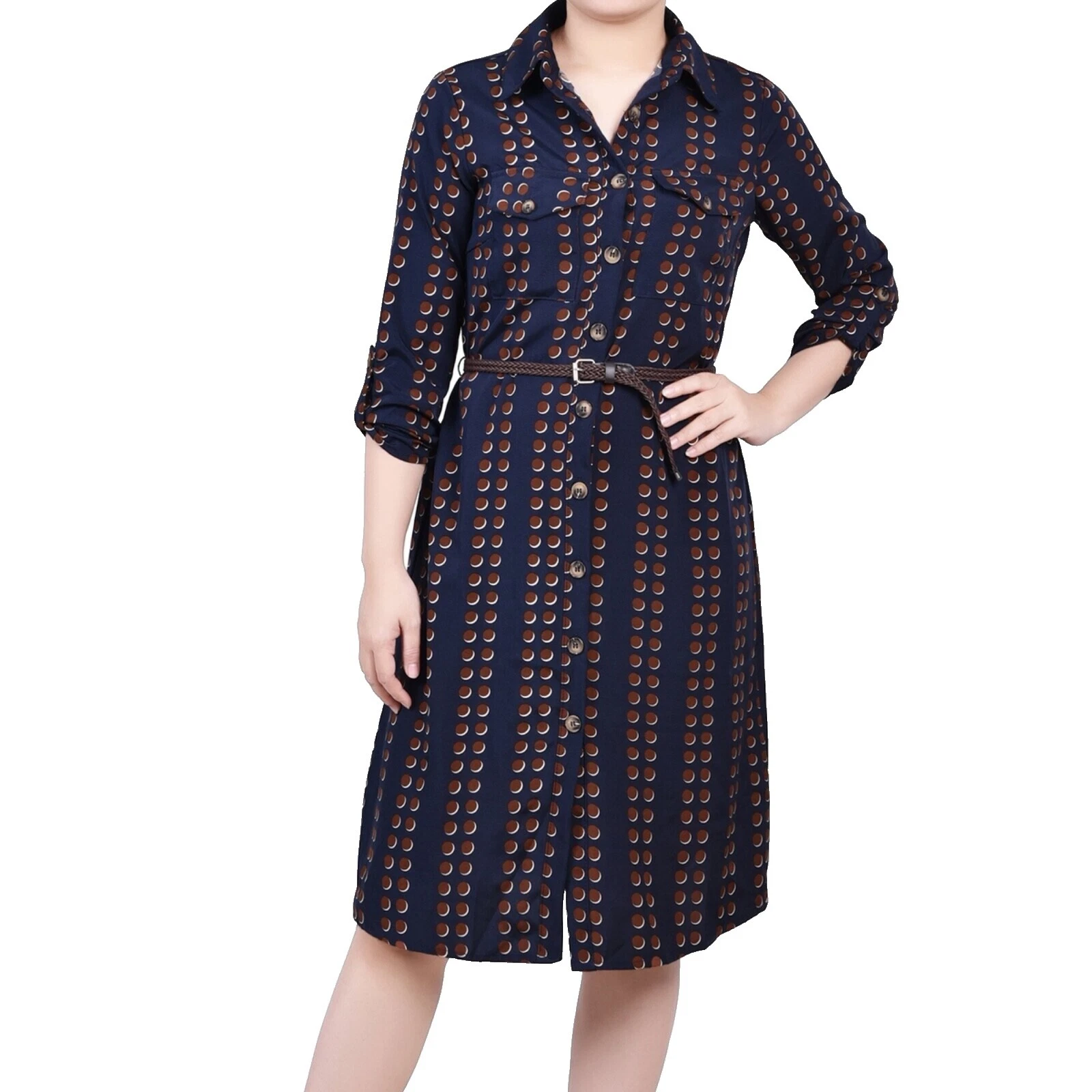 Camisa Lunares negocios vestidos