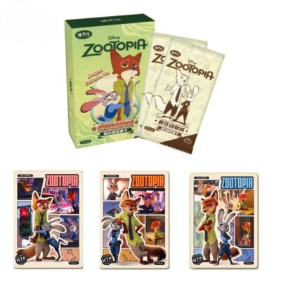 Disney Zootopia Collectable Cards✕4個 Card.Fun Official Genuine
