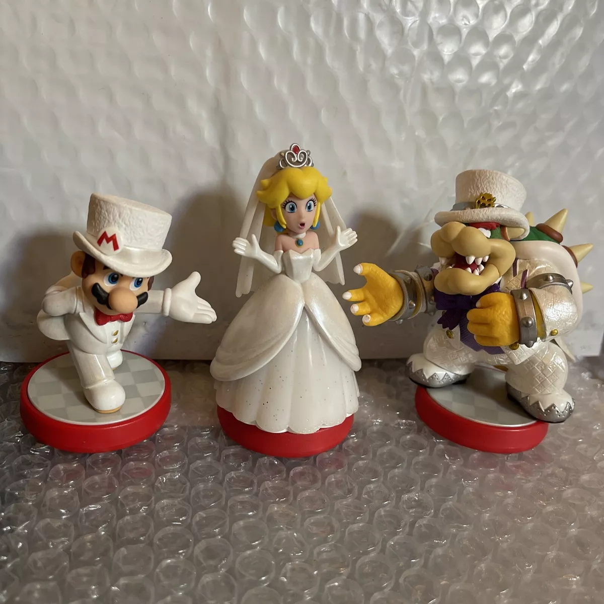 Mario bowser peach Super Mario Odyssey Amiibo Nintendo Switch 3DS Wii U