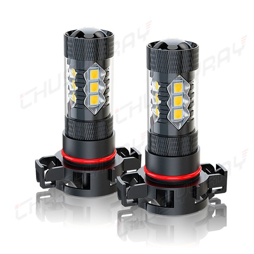 For Subaru XV Crosstrek 2013-2014 2PC Golden Yellow 5202 LED Fog Light Bulbs 80W - Picture 2 of 14