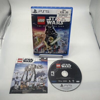 LEGO Star Wars: The Skywalker Saga - Sony PlayStation 5 PS5 Game Free Shipping 