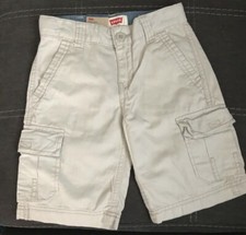 NWT: Levi  s Levi Strauss  Co Boy  s Relaxed Fit Cargo Shorts Size 5 Regular Tan