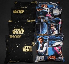 Star Wars fabric 8 cornhole ACA regulation cornhole bags Storm Trooper Party Bag