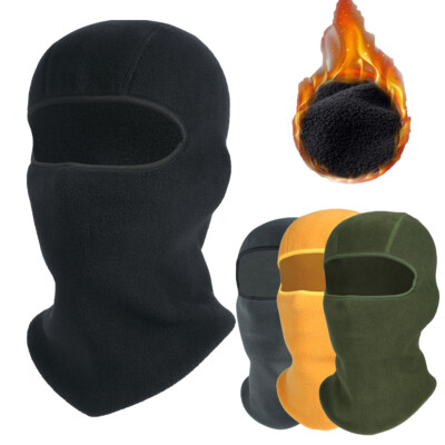 #ad Winter Balaclava Fleece Thick Face Mask Thermal Windproof Ski Mask for Men Women $1.99