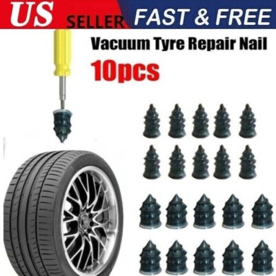 10pc Tire Repair Kit DIY Flat Tire Repair Car Truck Motorcycle